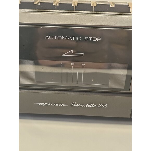 REALISTIC AM/FM Alarm Radio CASSETTE Vintage. Model: Chronosette-256. Works - Picture 2 of 11
